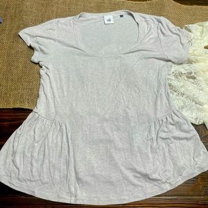 Super cute peplum top!